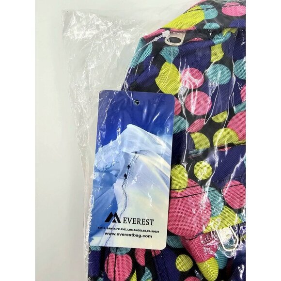 Backpack Everest Junior Multi Dot Pattern 10452P Bag New for School - Picture 6 of 6